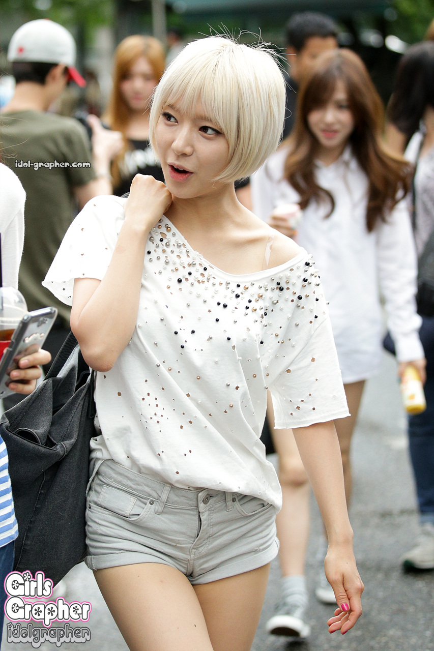 AOA 직찍 - 140718 뮤직뱅크 출근길 by Girls Grapher