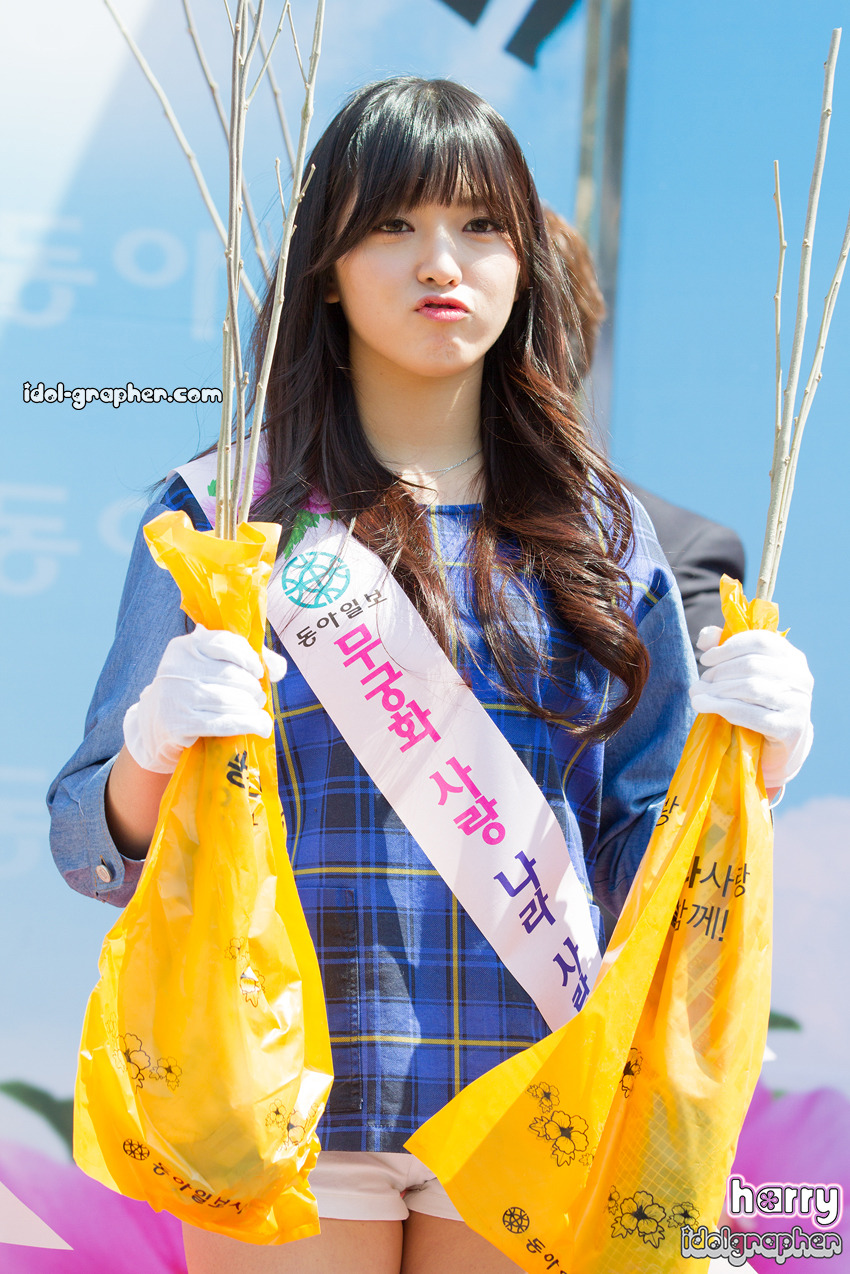 AOA  직찍 - 140404 무궁화 묘목 나눠주기 행사 by Harry