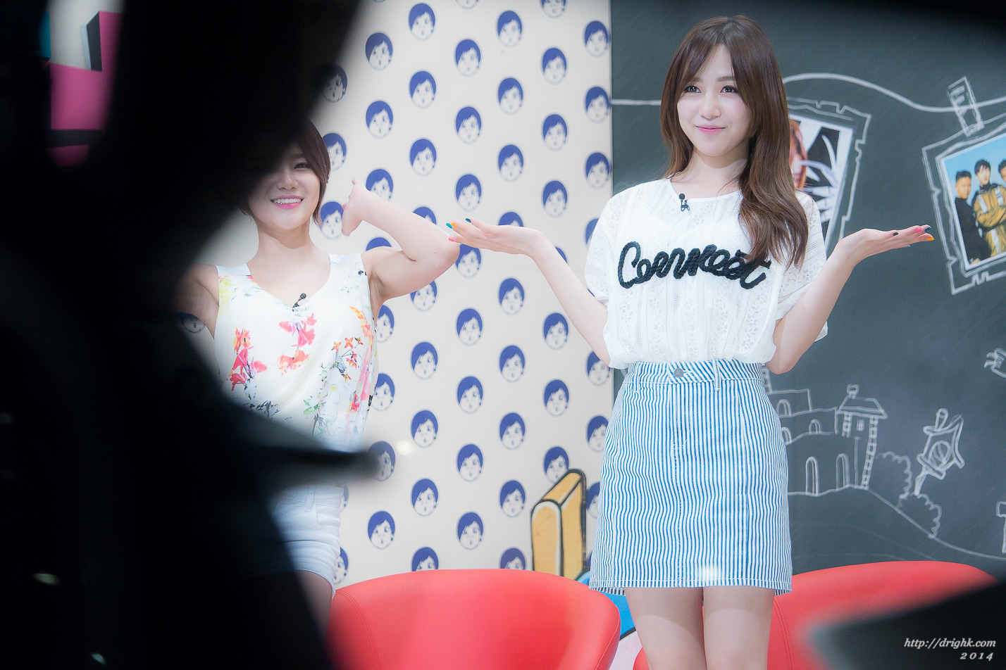 유나,민아(AOA) 직찍 - 140710 문희준의순결한15+ 녹화