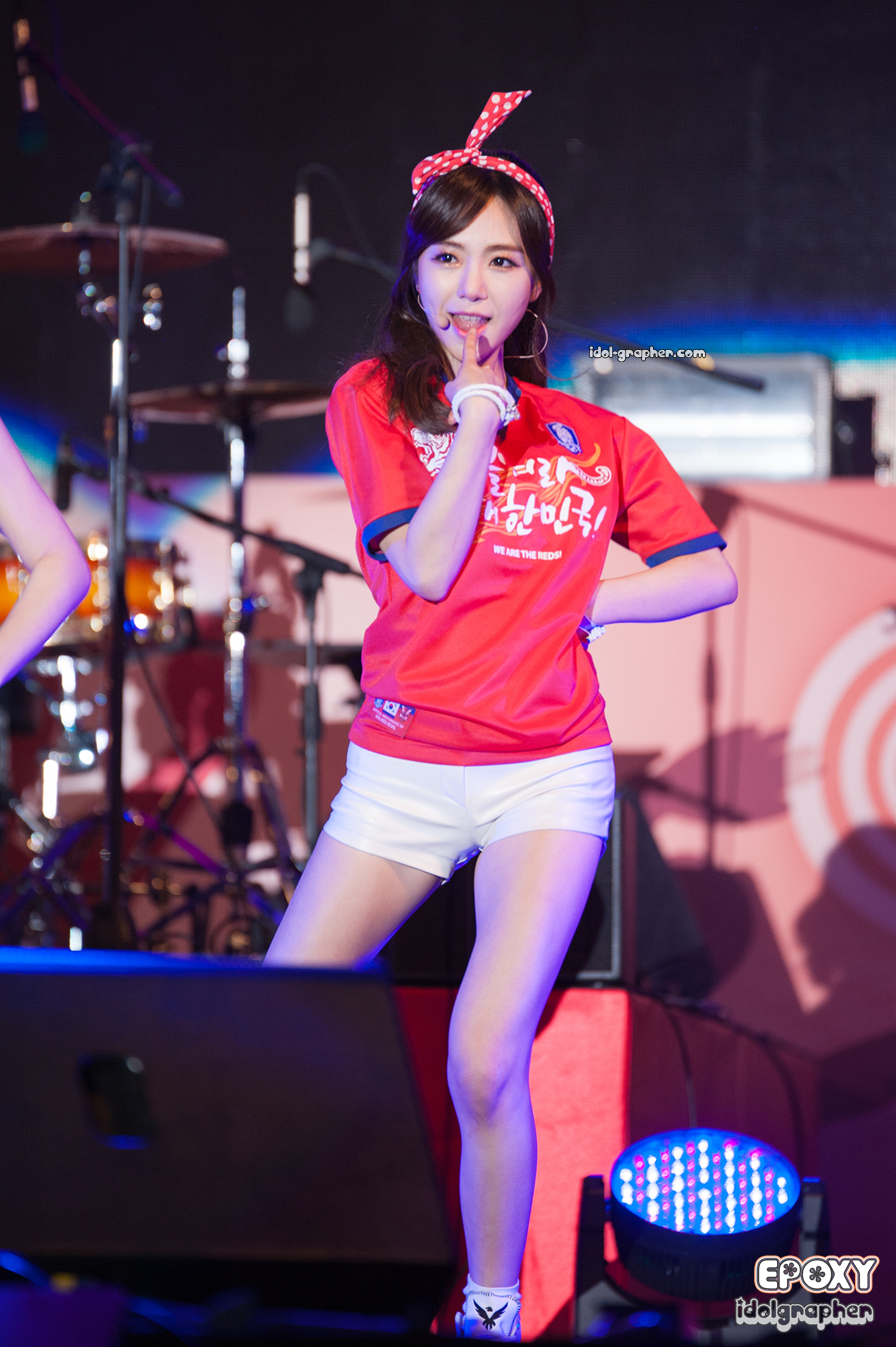 AOA 직찍 - 140305 시청광장 붉은악마 응원단 출정식 by EPOXY