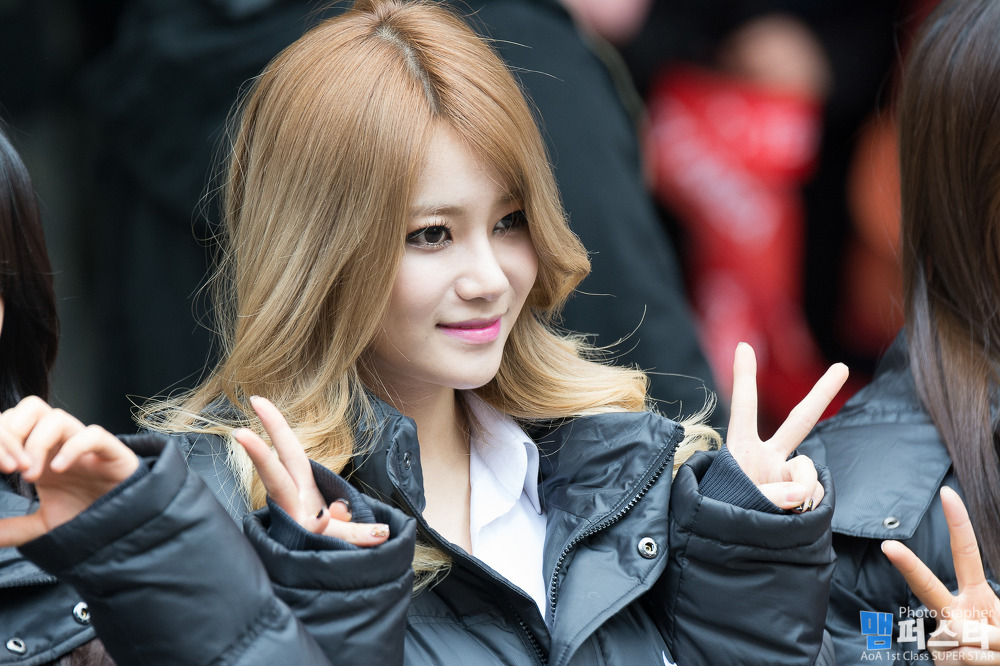 140214 AOA 명동 프리허그 직찍 모음 by 맴퍼스타