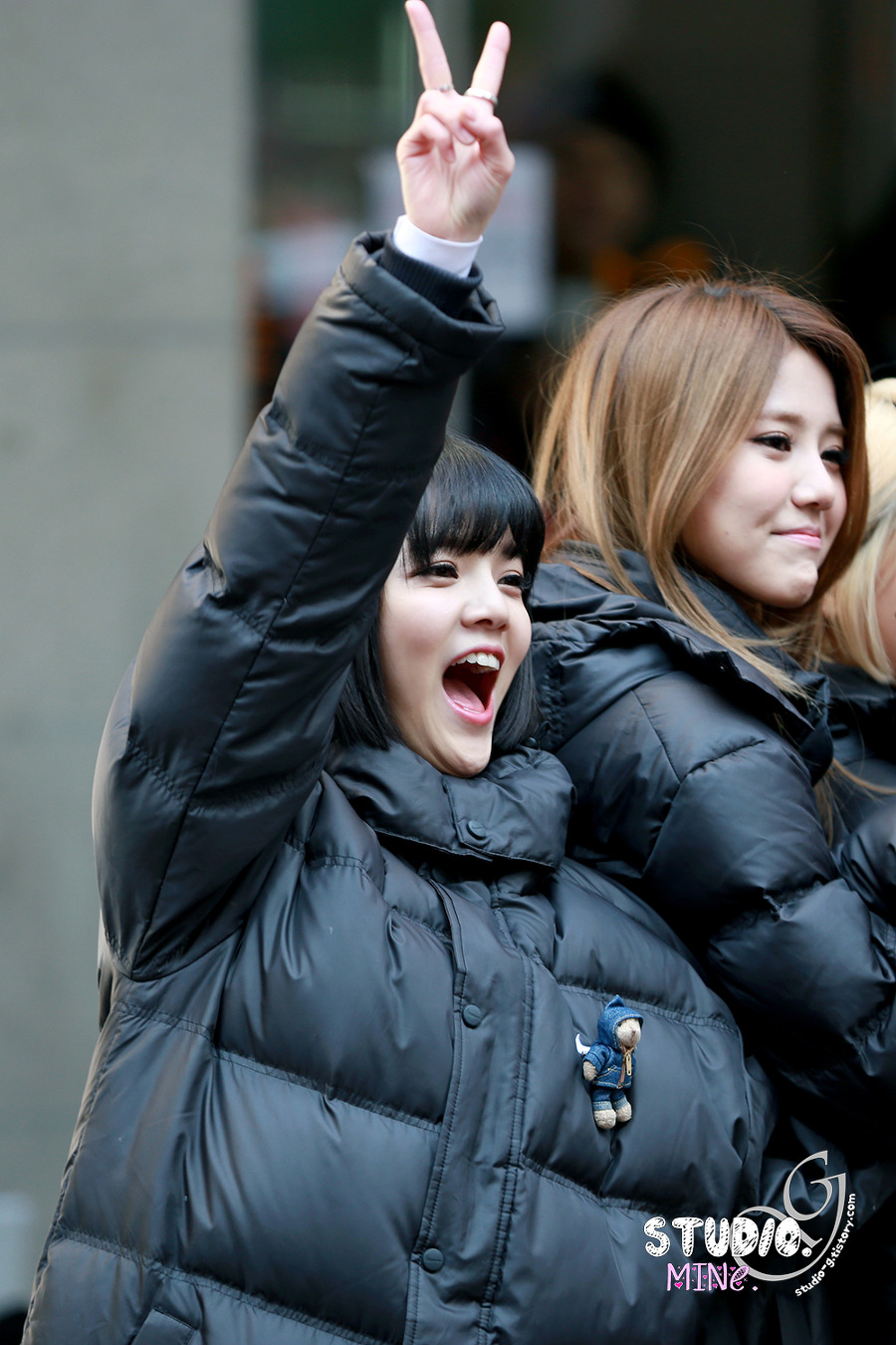 AOA  직찍 - 140215 명동 프리허그 이벤트 by MINe