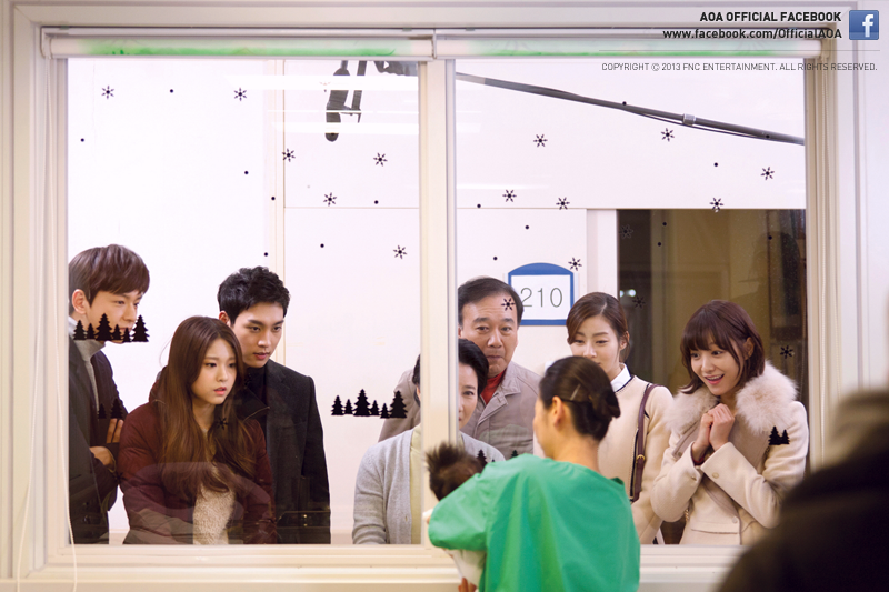 AOA 공식 페이스북 131202 업뎃 - AOA 설현 ‘못난이 주의보’ 마지막회 촬영 장면