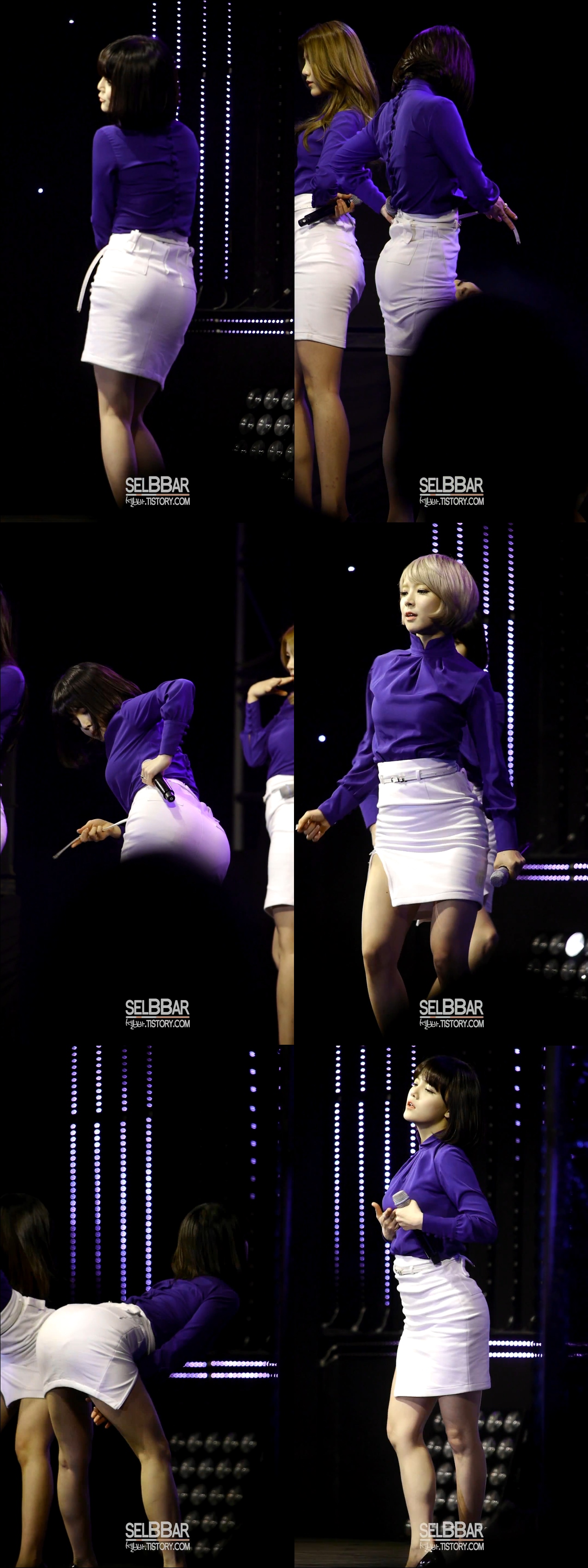 [직캠]AOA 지민 - 짧은치마 @ 140325 위문열차 by selbbar