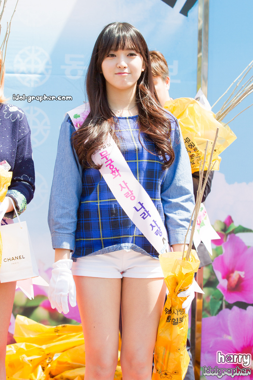 AOA  직찍 - 140404 무궁화 묘목 나눠주기 행사 by Harry