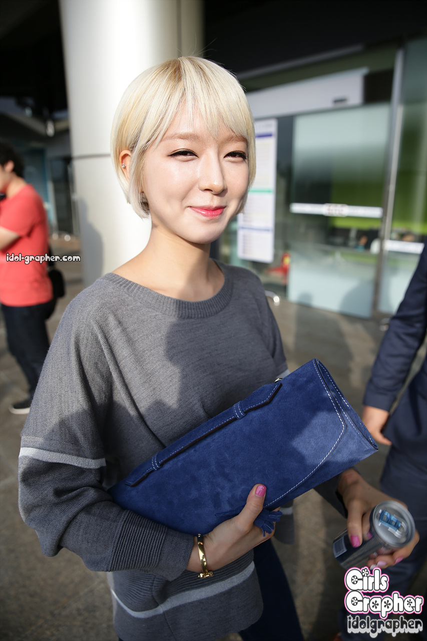 초아(AOA) 직찍 - 140906 김포공항 출국 by Girls Grapher