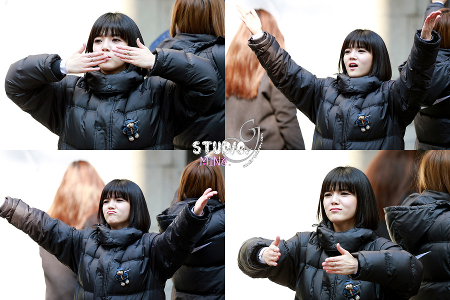 AOA  직찍 - 140215 명동 프리허그 이벤트 by MINe