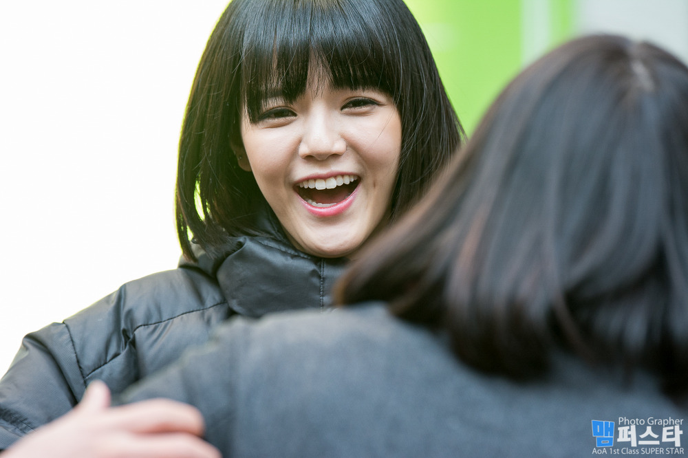 140214 AOA 명동 프리허그 직찍 모음 by 맴퍼스타