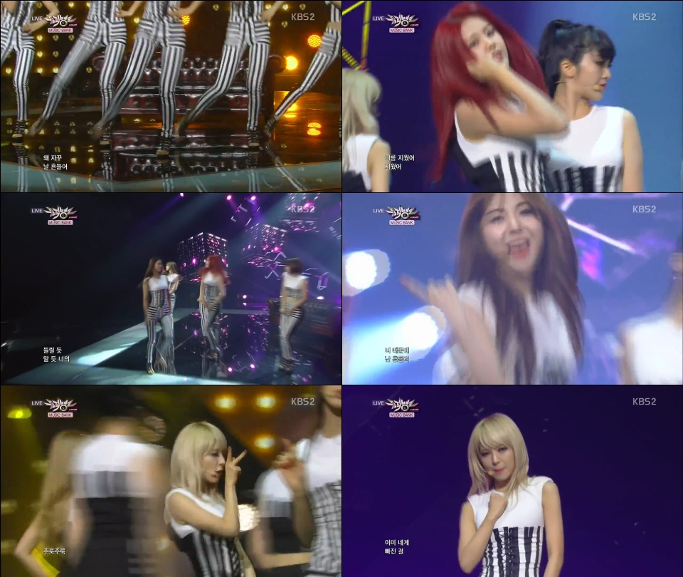 [131018 뮤뱅] AOA - 흔들려