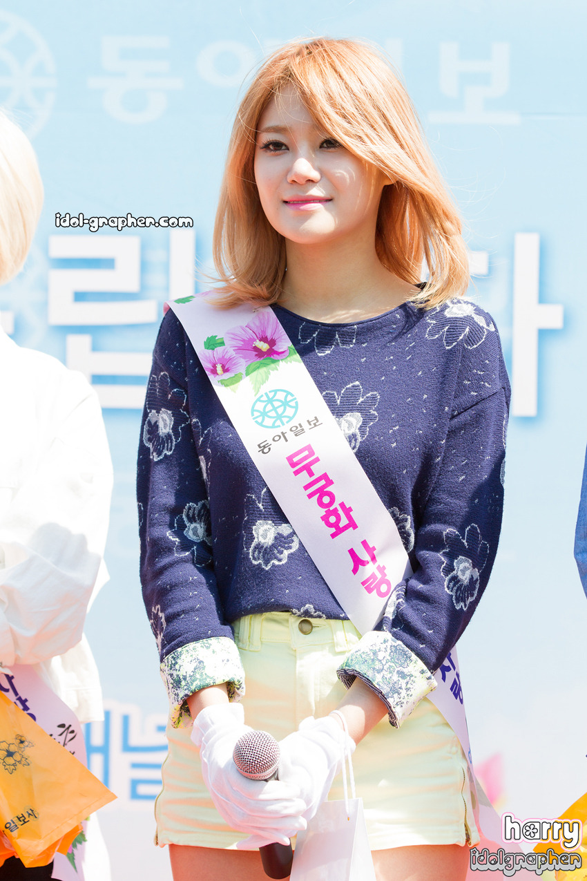 AOA  직찍 - 140404 무궁화 묘목 나눠주기 행사 by Harry