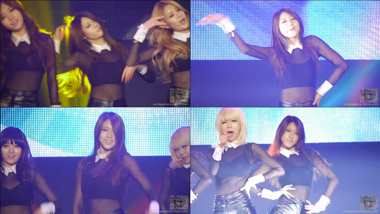 AOA(민아,설현) 직캠 - 131222 류현진의 몬스터쇼 by ace
