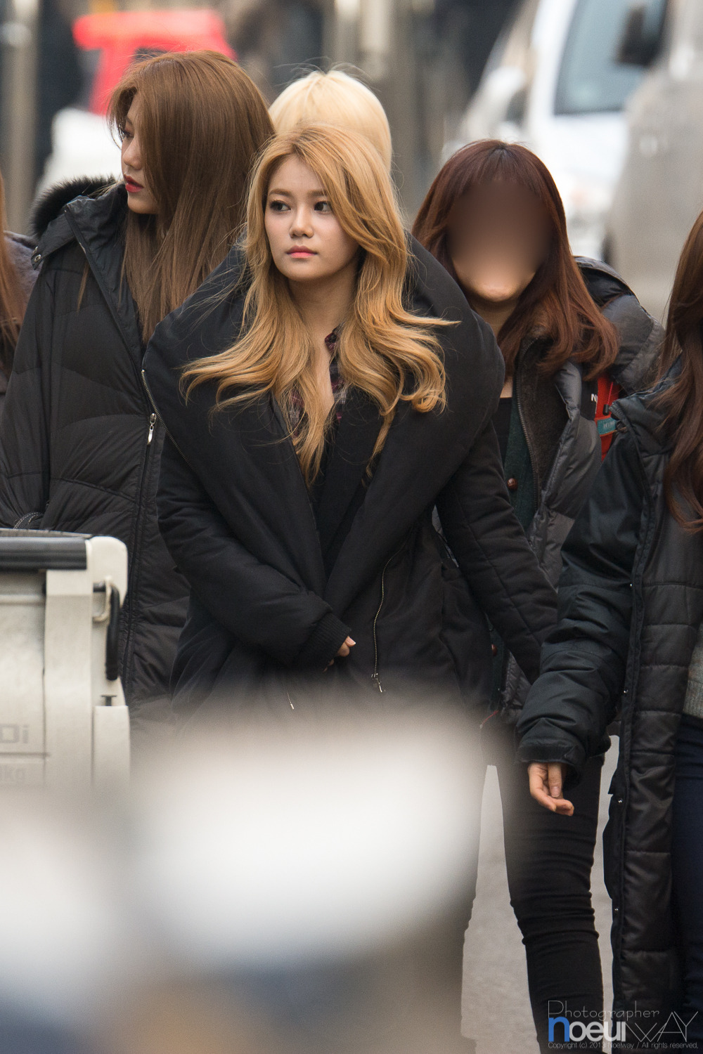 131220 뮤직뱅크 출근길 AOA 직찍 by 노을웨이