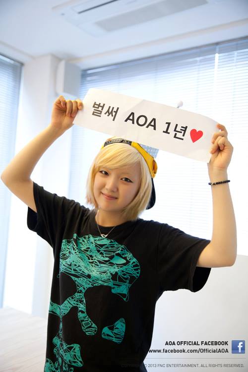 130809 AOA 1주년 기념 파티 사진