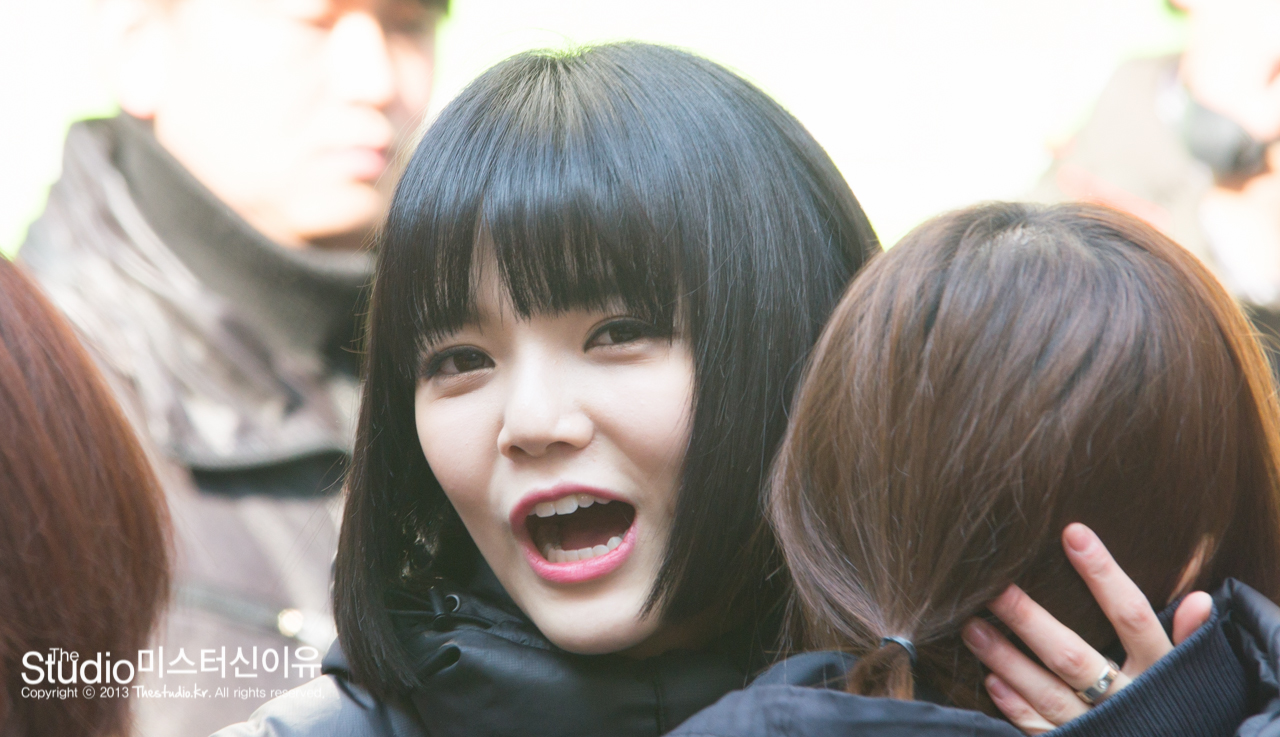 140215 명동 AOA 프리허그 직찍
