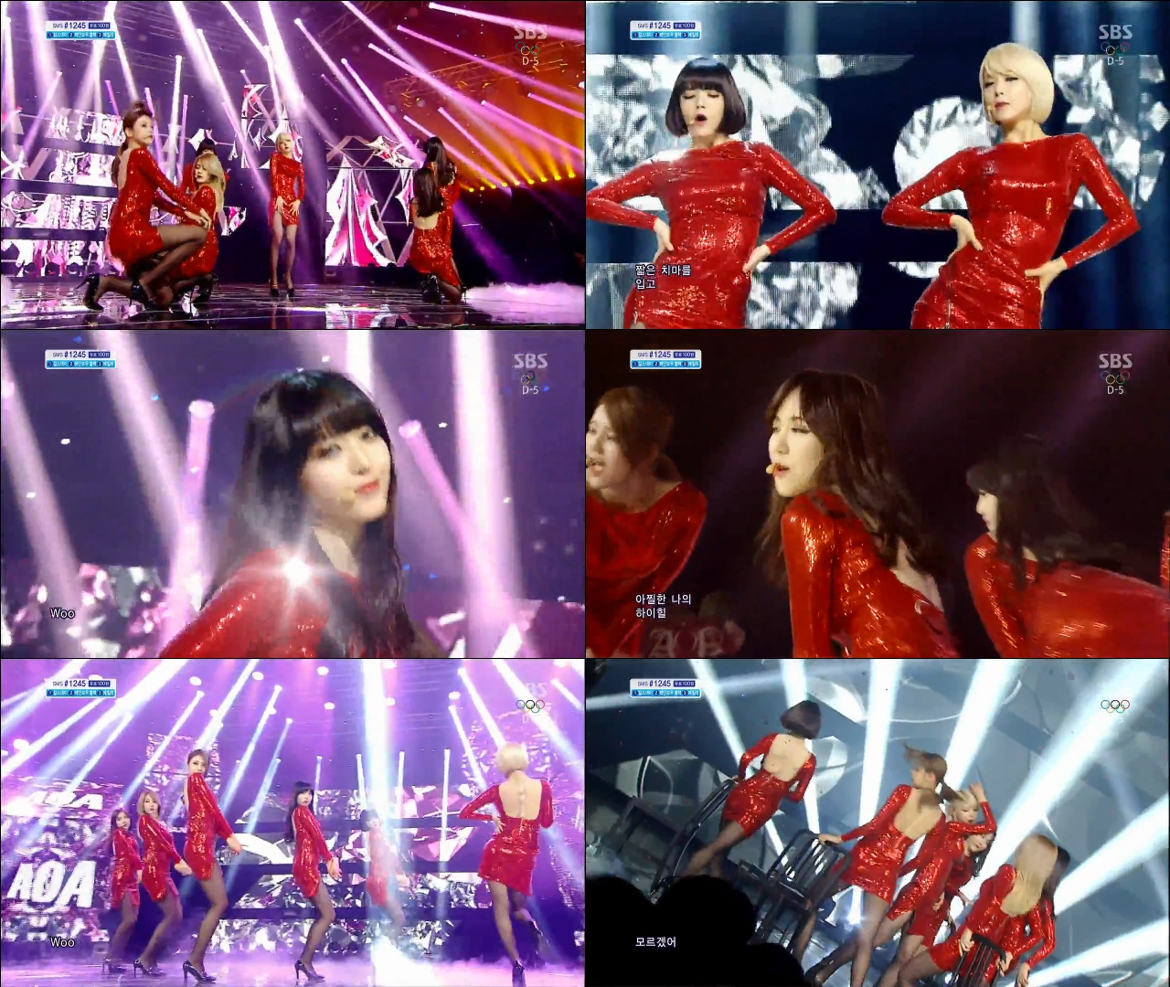 [140202 인가] AOA - Miniskirt(짧은 치마)