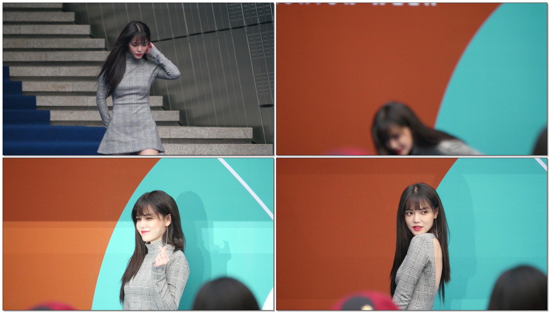 180323 2018 F/W 헤라서울패션위크 블루카펫 AOA 지민 4K 직캠 by ace