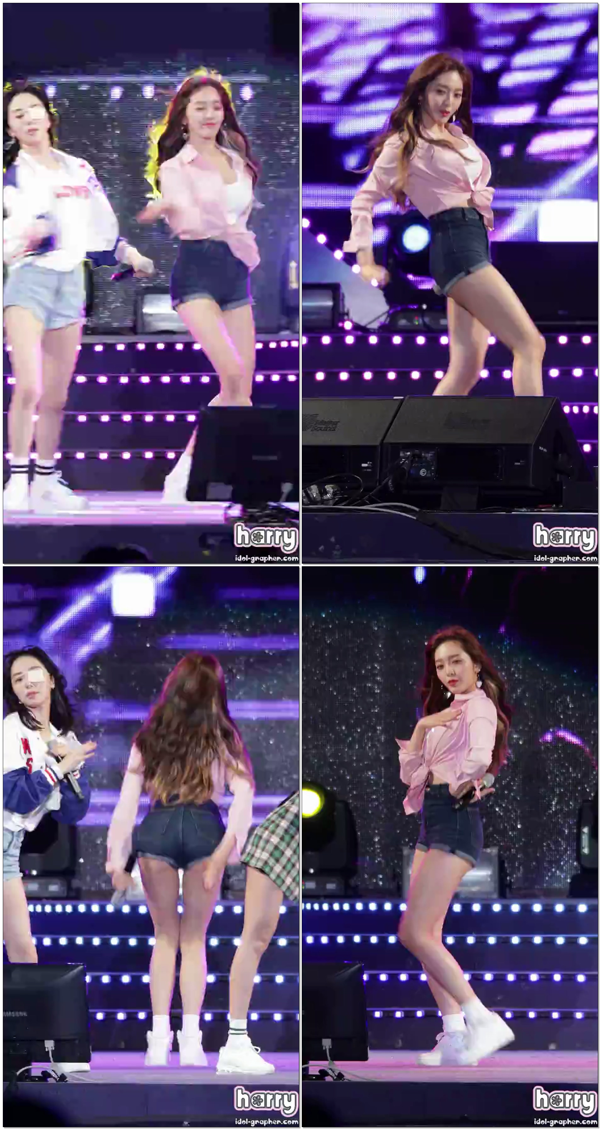 [180706][4K] AOA(에이오에이) '심쿵해(Heart Attack)' 찬미 직캠(fancam) - 강원도민대축제