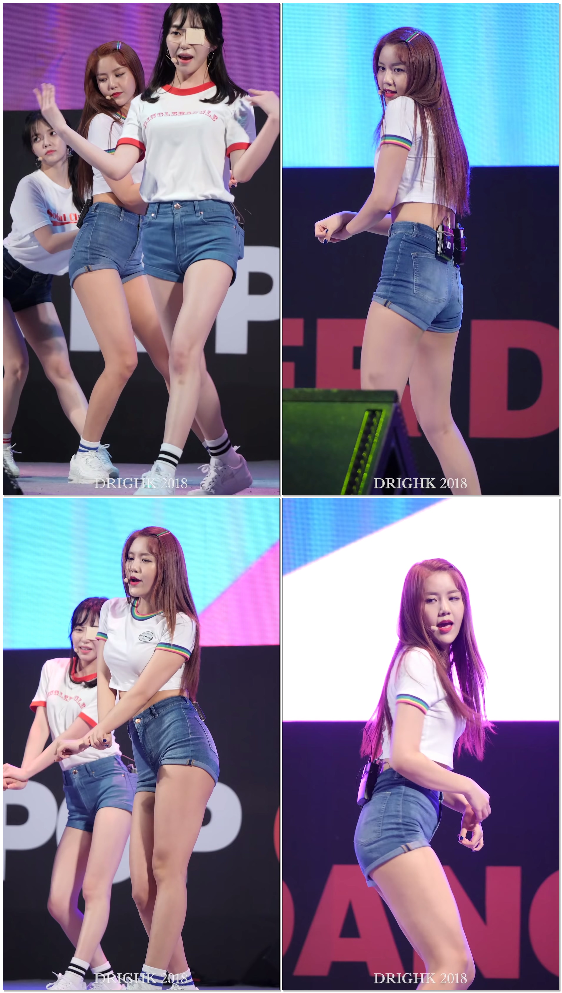 AOA 혜정 '사뿐사뿐' 직캠fancam [180623 K-POP 커버댄스 페스티벌]
