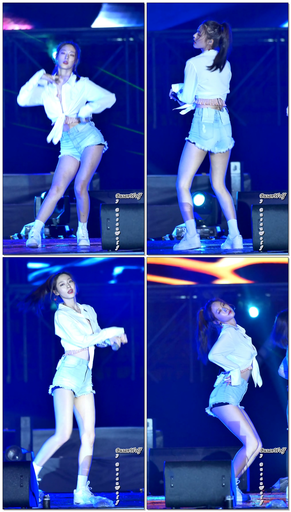 [4K]180914 AOA(에이오에이) 설현(SeolHyun) 사뿐사뿐(Like A Cat) 직캠 2018 경상남도생활체육대축전 by BusanWolf