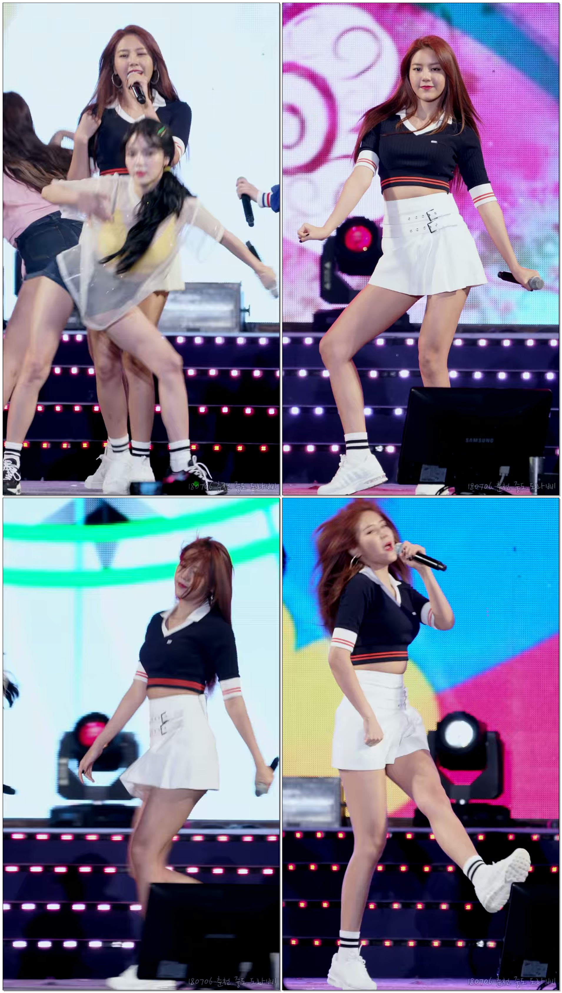 180706 AOA 혜정 '빙글뱅글 (Bingle Bangle)' 직캠 by 도라삐 @ 강원도민대축제