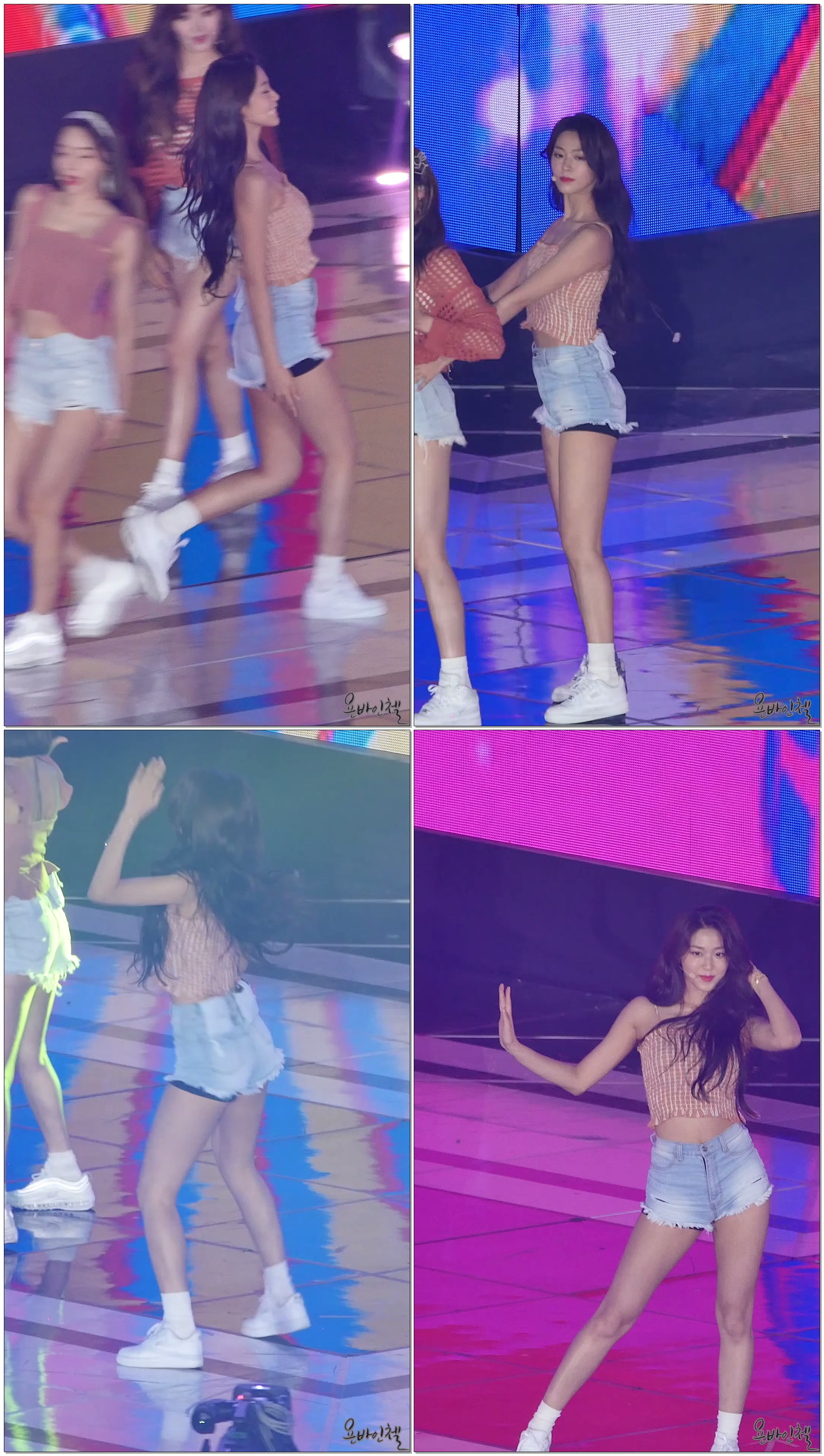 #AOA #에이오에이 #설현 180802 AOA_(셜현) 빙글뱅글(Bingle Bangle) 직캠(Fancam)