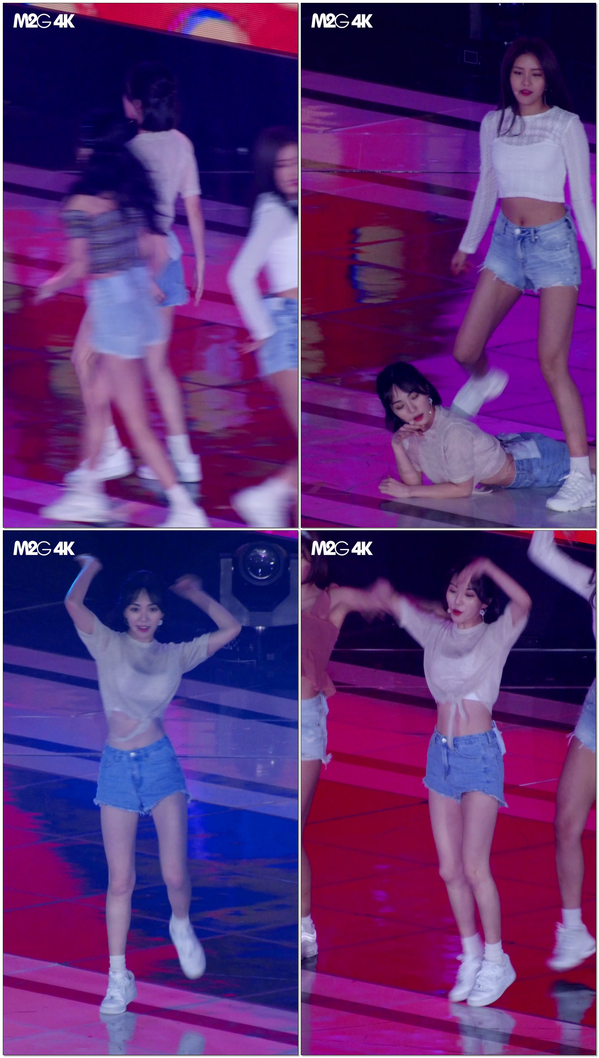 180802 AOA 권민아 ( 빙글뱅글 ) KMF 코리아 뮤직 페스티벌
