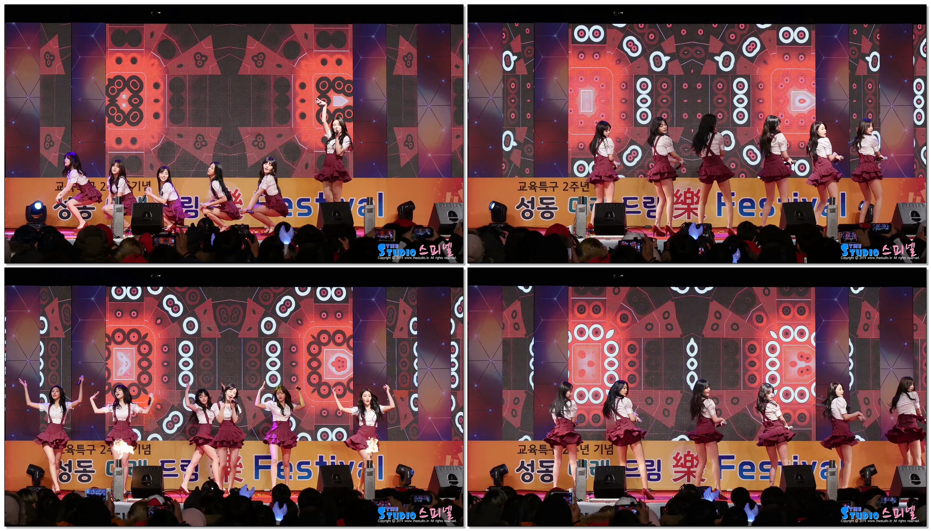 171205 에이오에이 '사뿐사뿐' 4K 직캠 AOA fancam - Like A Cat (성동 미래 드림 락페스티벌) by Spinel