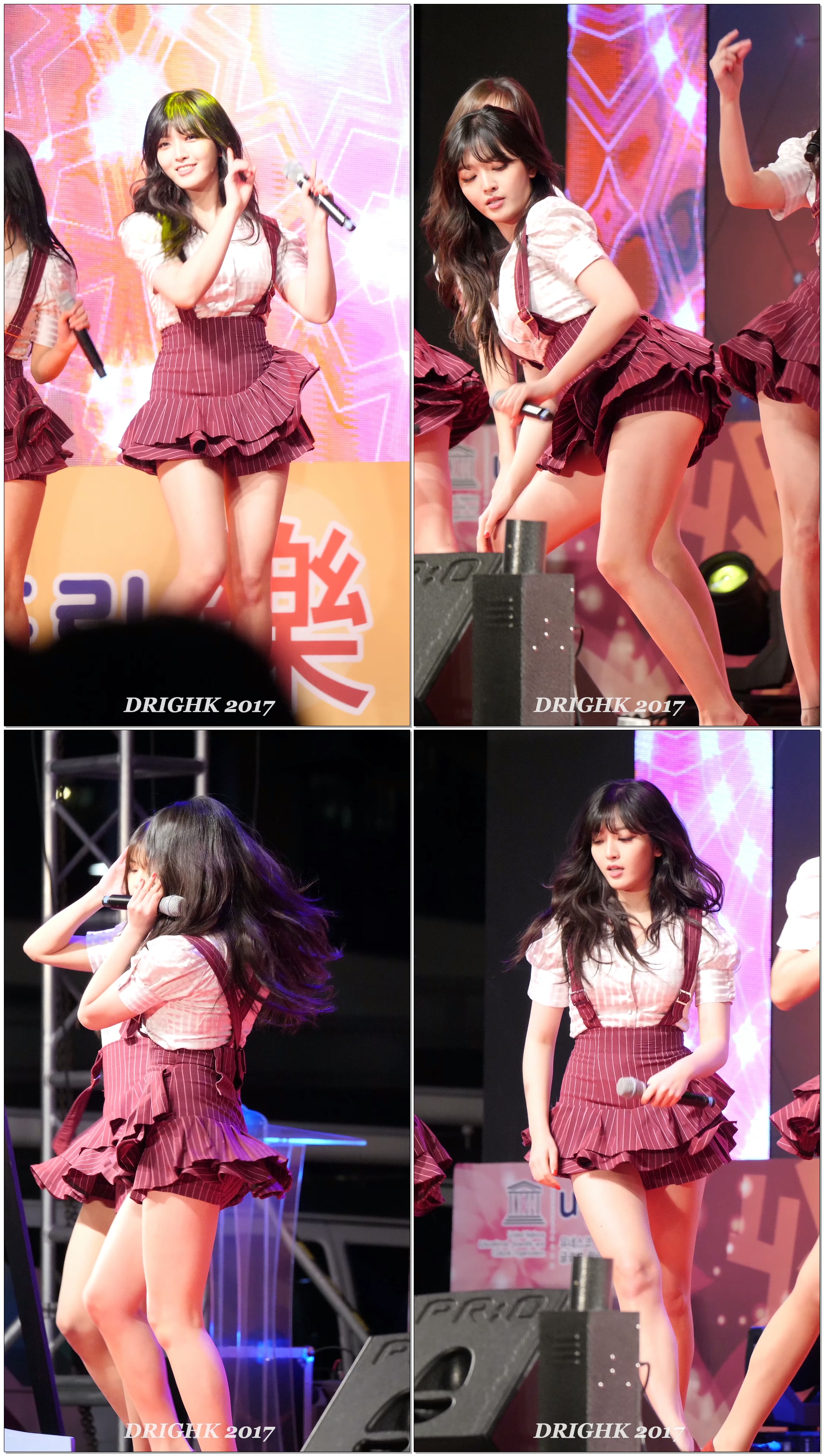 AOA 찬미 'Excuse Me' 직캠fancam [171205 성동구 미래드림락페스티벌]