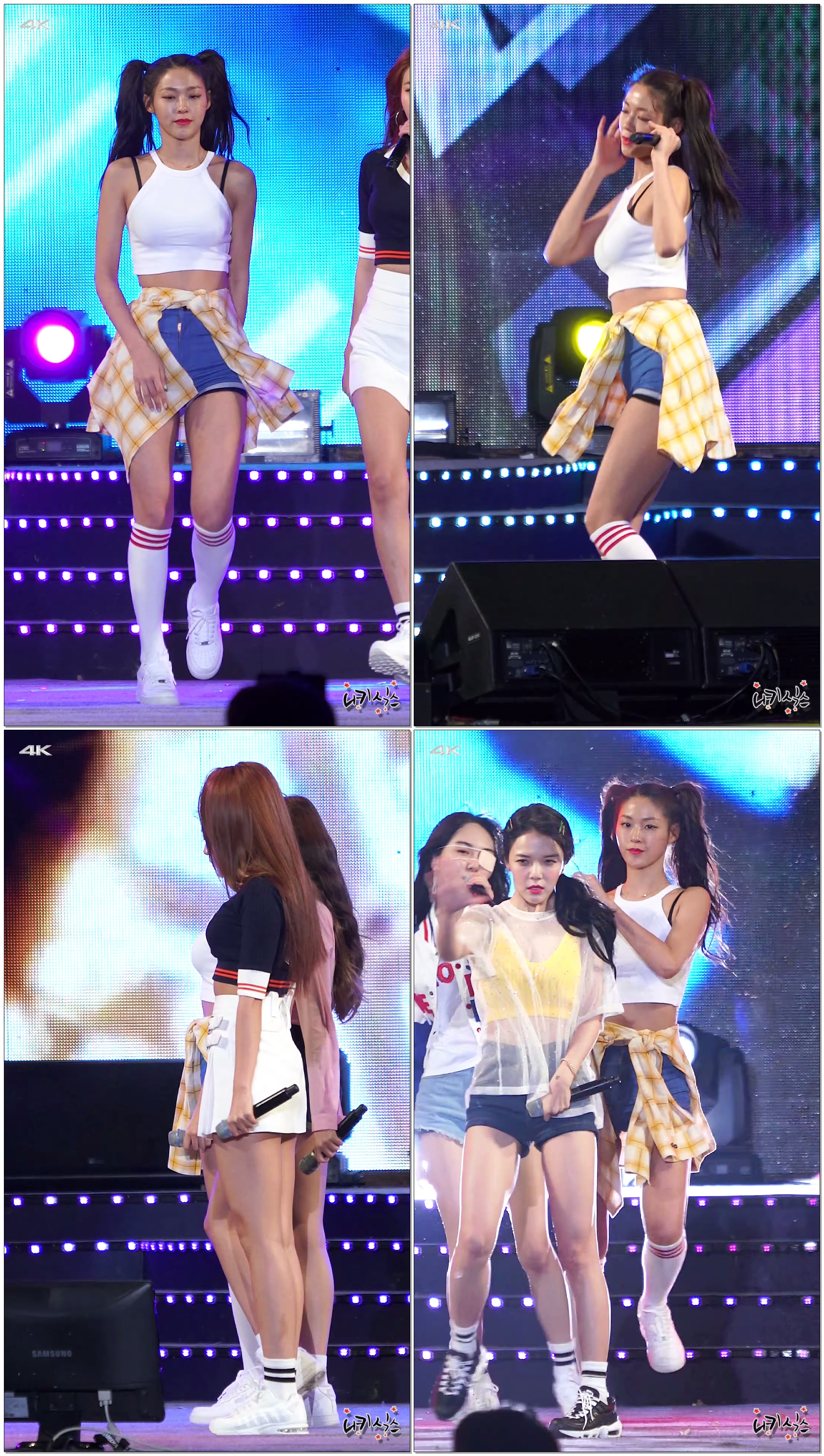 180706 4K AOA(에이오에이) 설현 Excuse Me 강원도민대축제 직캠(Fancam) by 니키식스