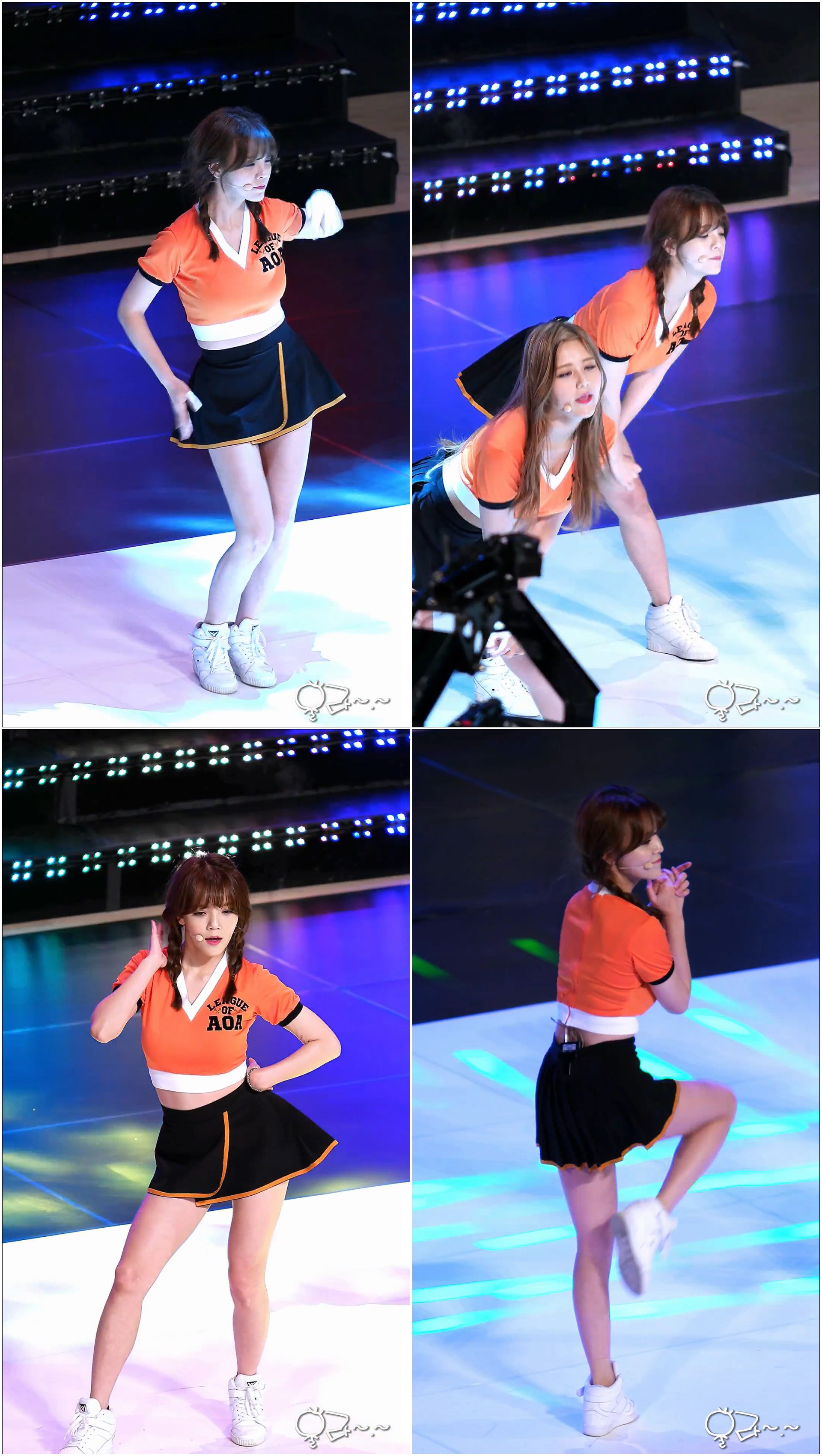 160430 진주 대아고등학교 AOA(에이오에이) 지민 단발머리(Short Hair) 직캠(Fancam)