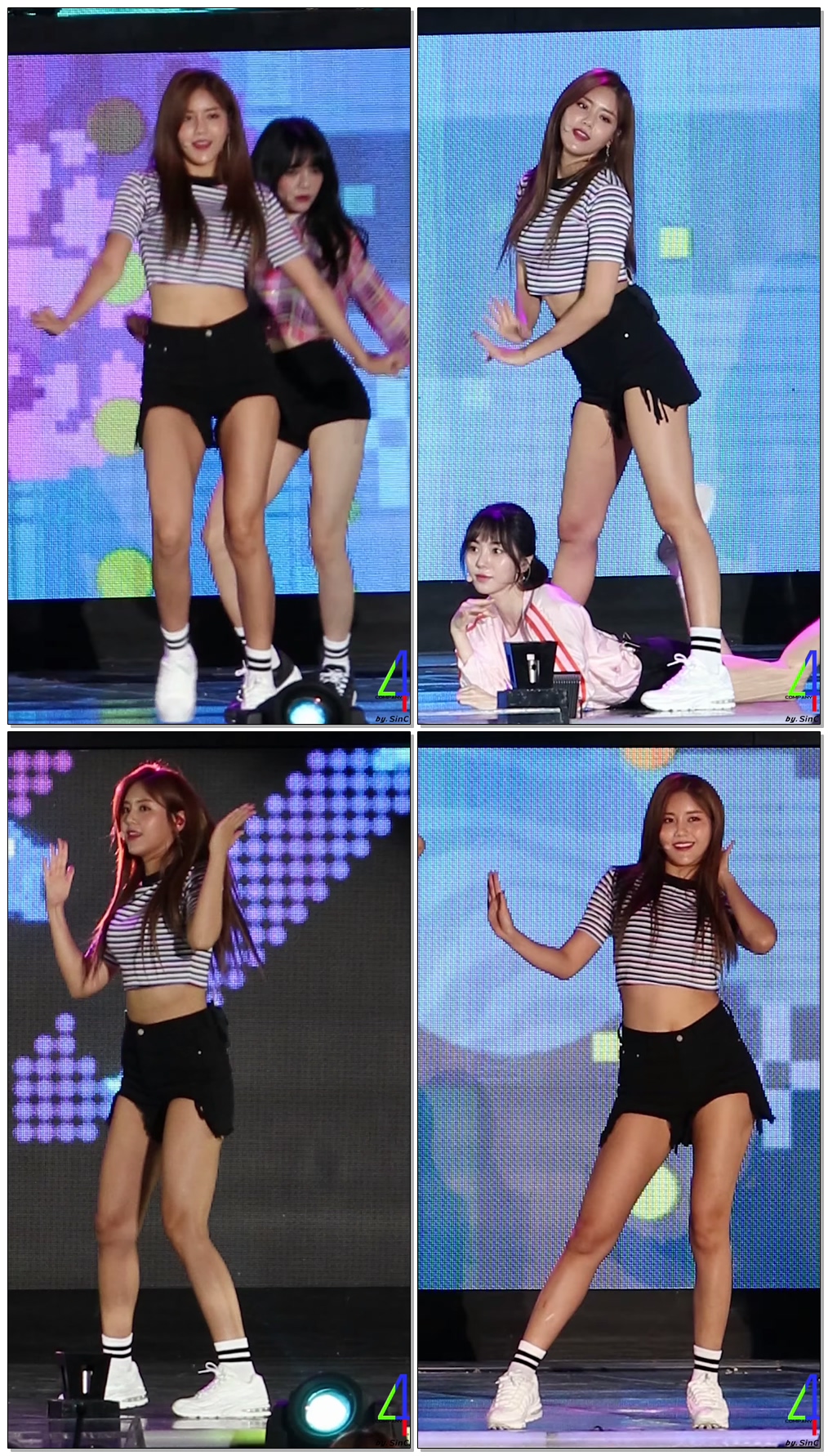 180901 에이오에이 (AOA) 혜정 (Hyejeong) 빙글뱅글 (BINGLEBANGLE) BY 신씨 147Company - 인천 ink한류콘서트(직캠/fancam)