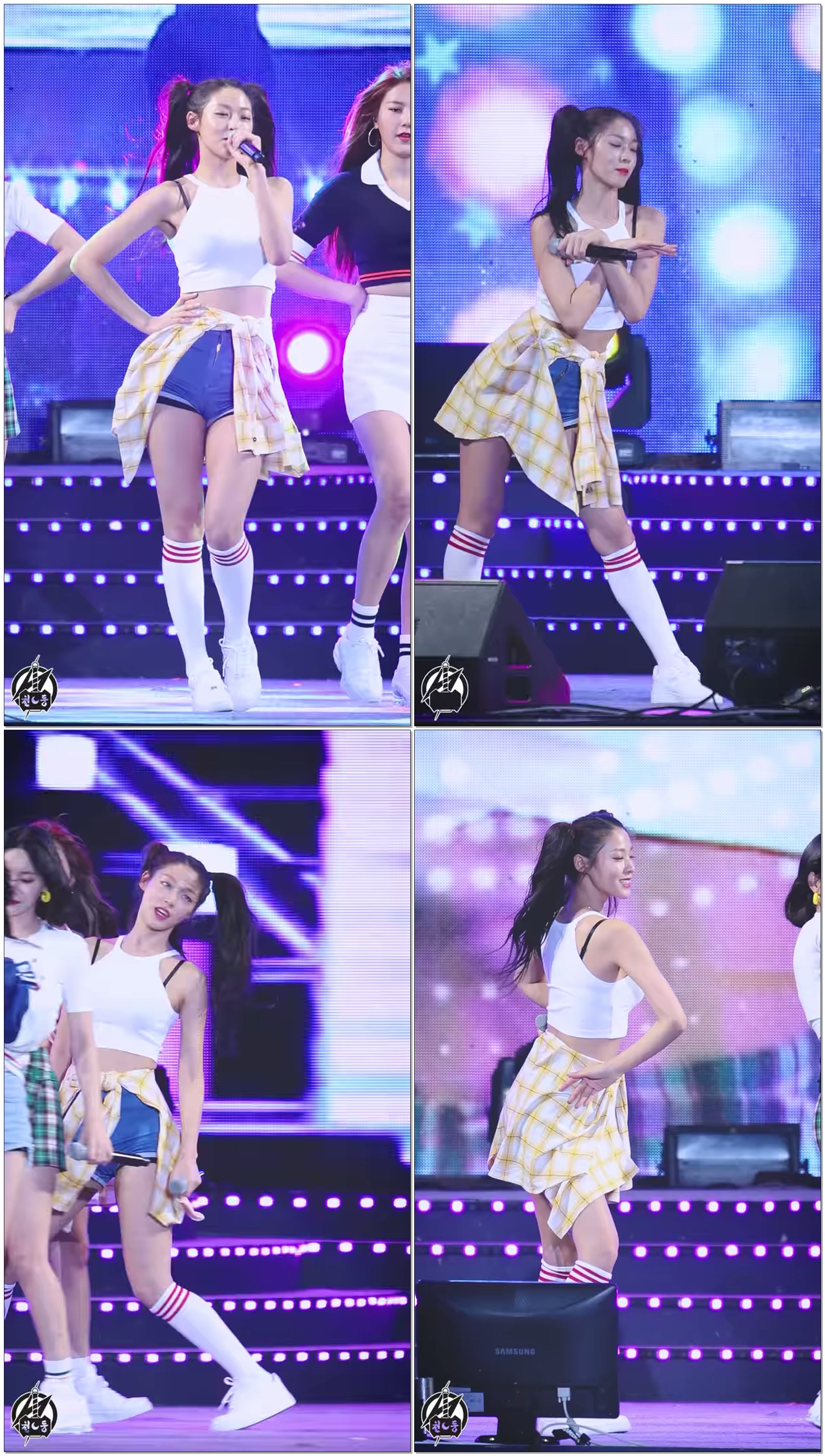 180706 AOA 설현 직캠 '심쿵해' Heart Attack AOA Seolhyun Fancam @강원도민대축제 @춘천시 중도 특별무대 By 천둥