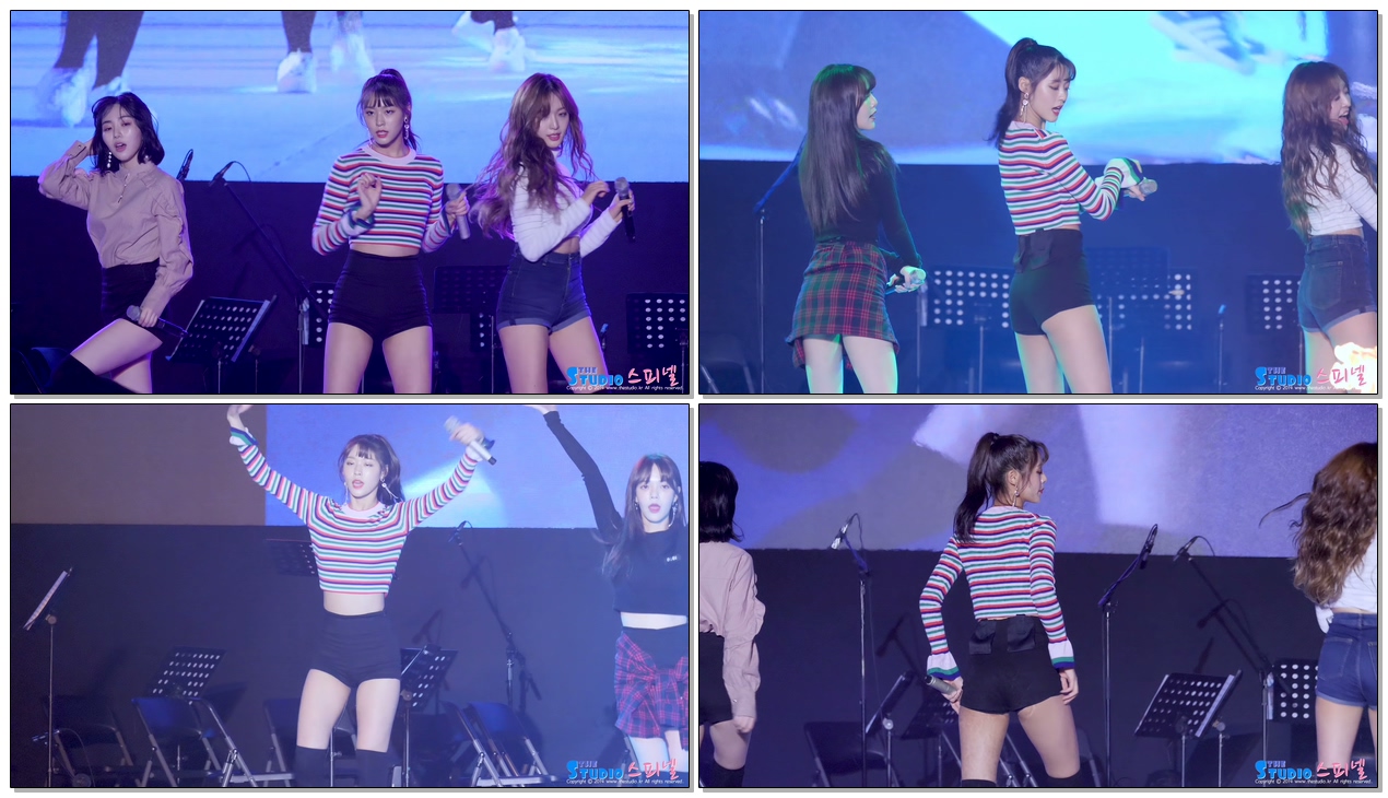 181130 설현 Seolhyun 에이오에이 AOA 사뿐사뿐 Like a Cat 4K 직캠 @ 심청효행대상 바람개비 콘서트 by Spinel