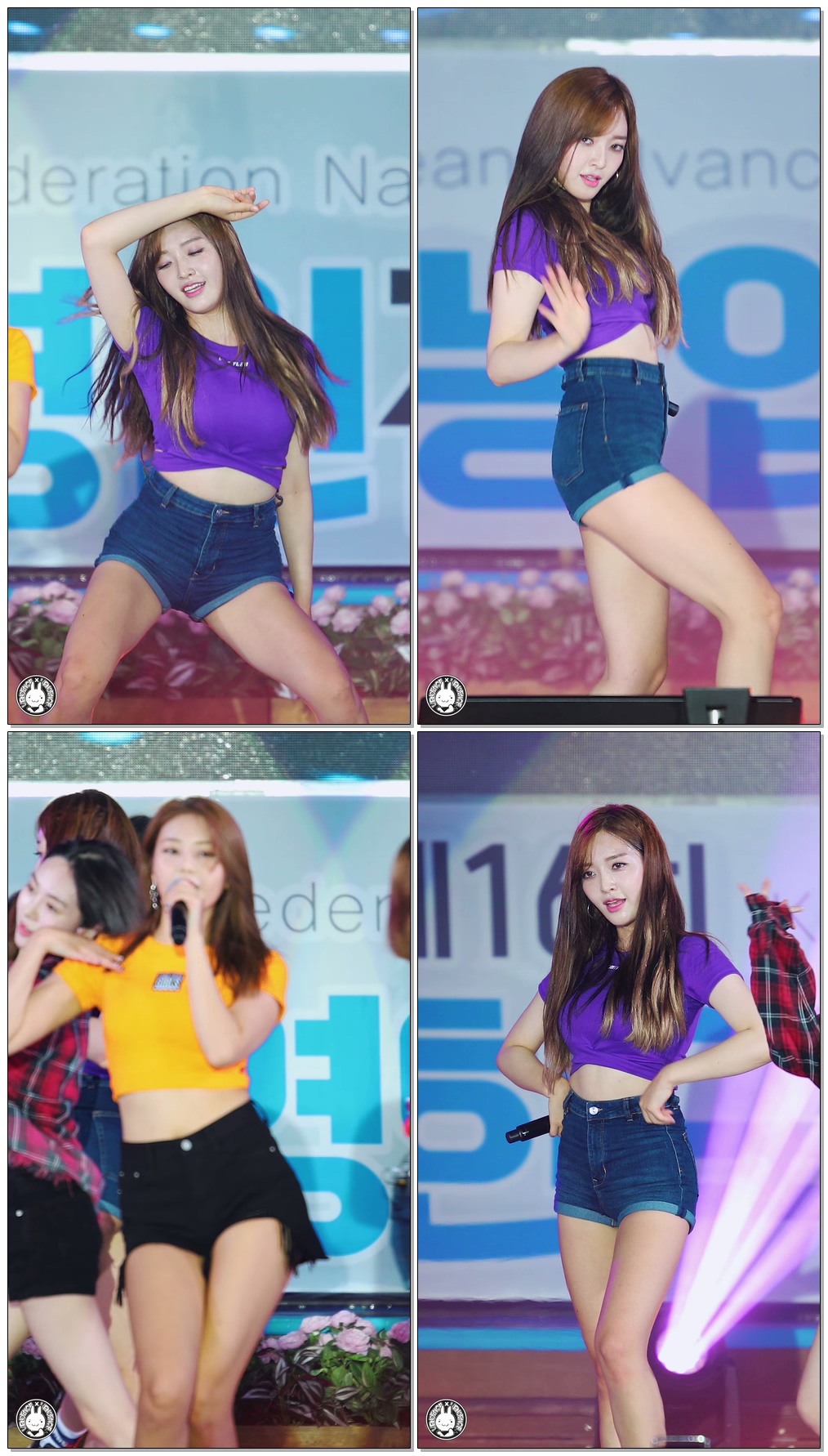 180828 AOA 찬미 직캠 '심쿵해(Heart Attack)' 에이오에이(Chan Mi) Fancam @한국농업경영인전국대회 충주라이트월드 By 벤뎅이