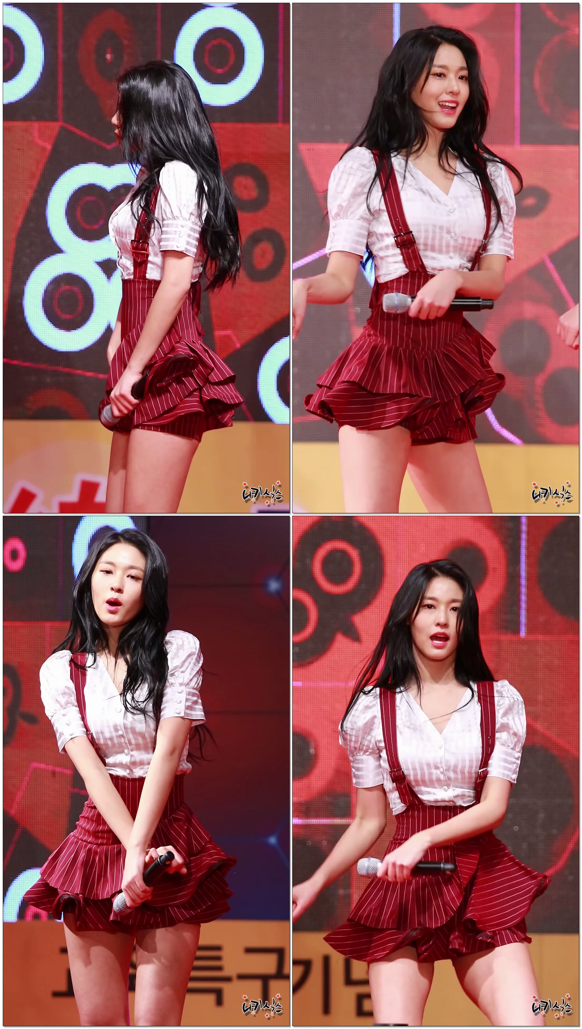 171205 AOA(에이오에이) 설현 사뿐사뿐 교육특구 2주년 성동 미래드림 락페스티벌 직캠(Fancam) by 니키식스