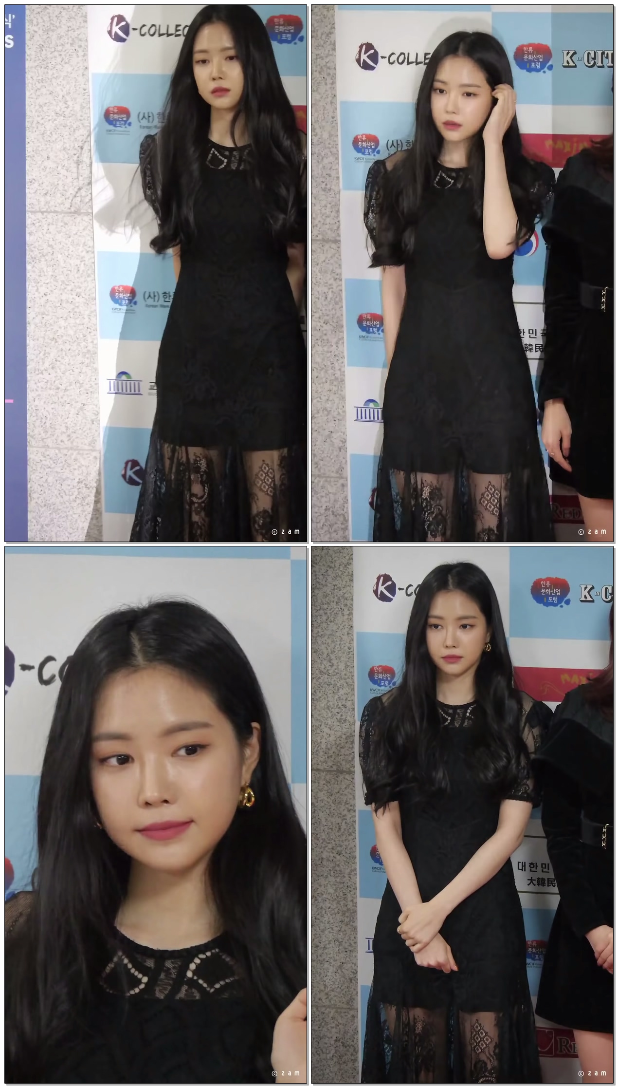 181207 에이핑크 APINK 손나은 - 포토월 & 수상소감 (대한민국한류대상시상식 국회헌정기념관) 직캠 fancam by zam