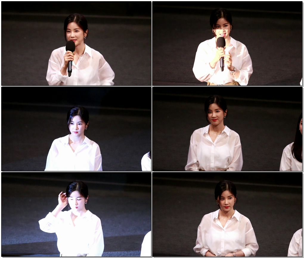 200710 불량한 가족 무대인사 - 박초롱