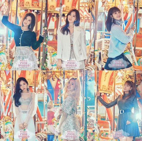 #에이핑크 콘서트 개인 포스터 모음