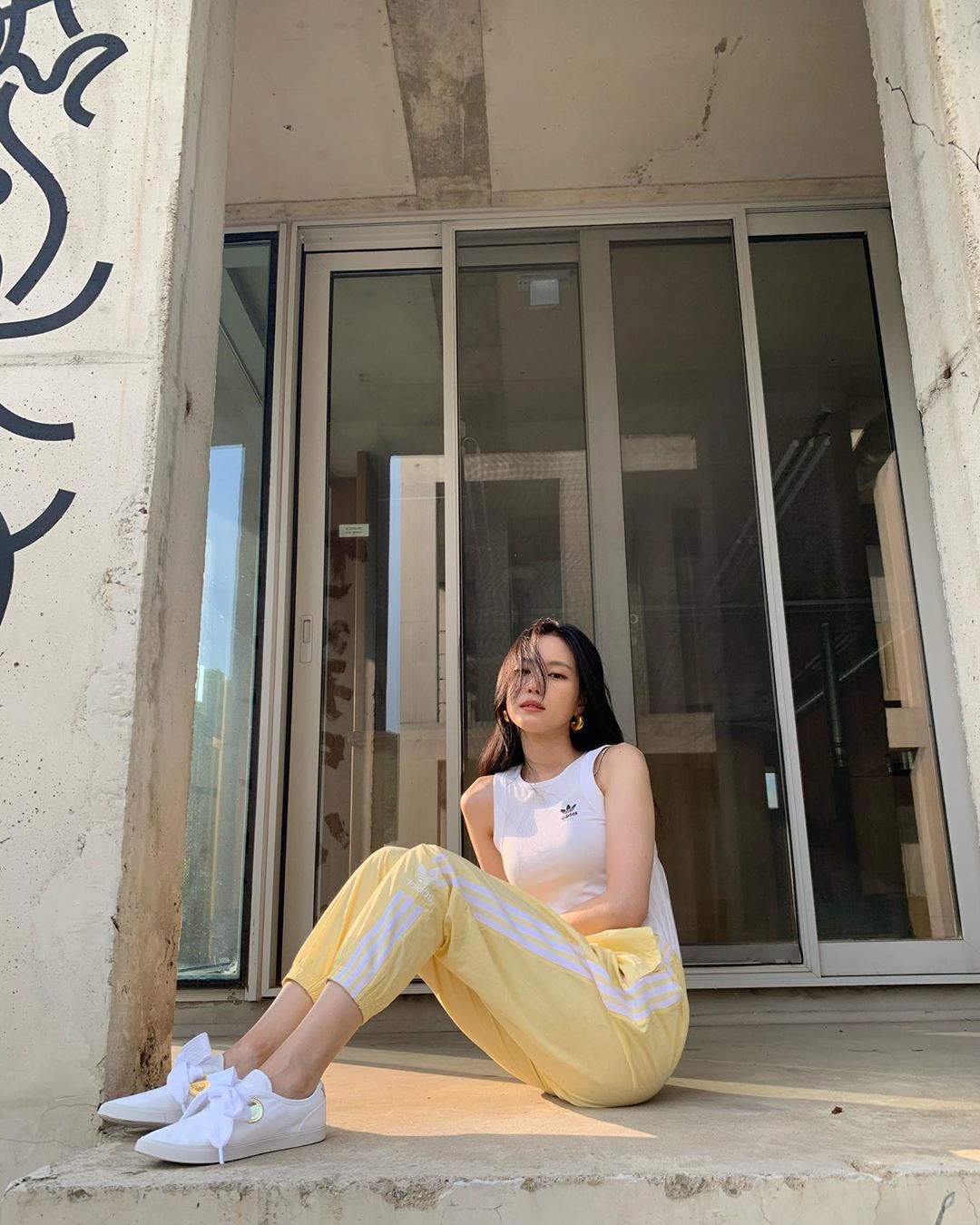 아디다스 여신 #손나은