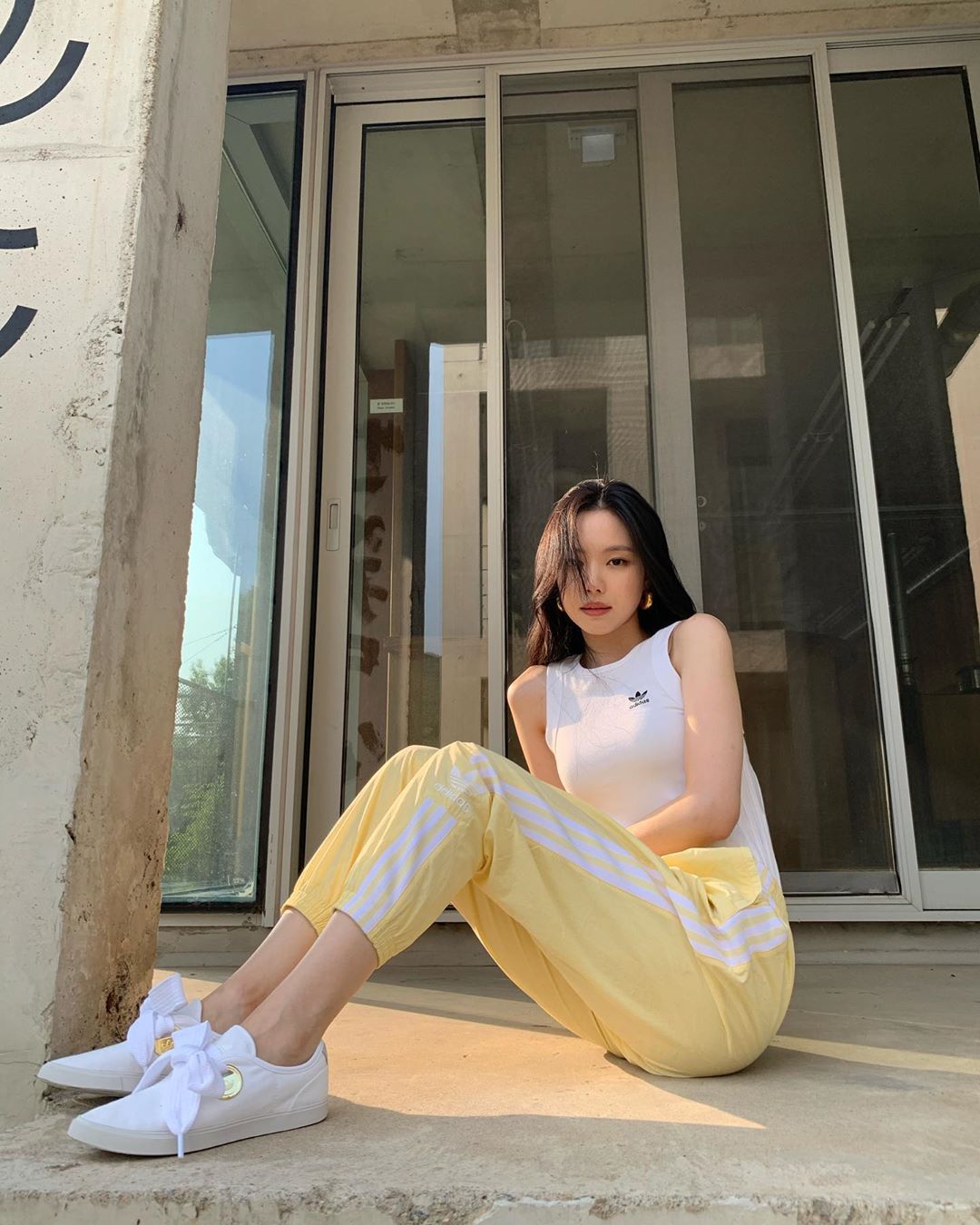 아디다스 여신 #손나은