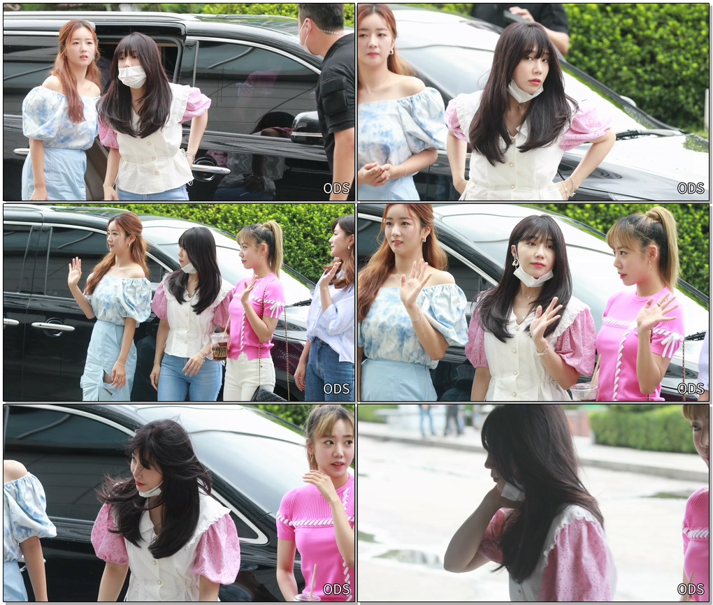 200805 정은지 에이핑크 (Apink) - 퀴즈위의 아이돌 출근길