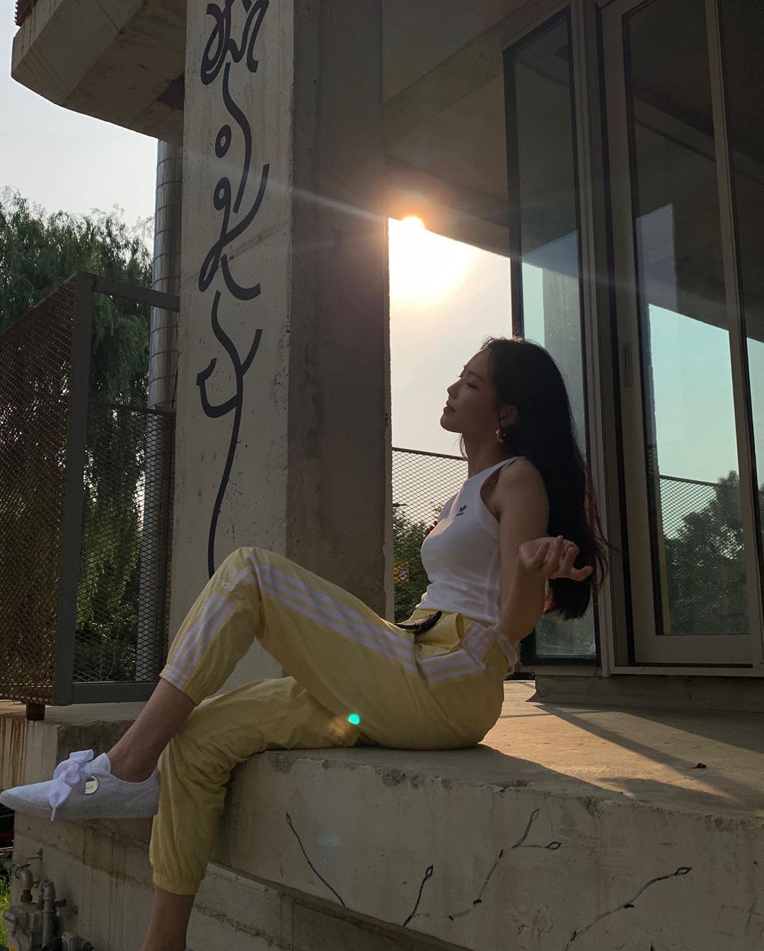 아디다스 여신 #손나은