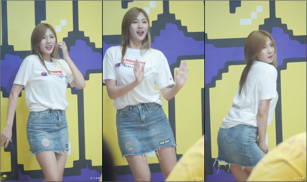 에이핑크 오하영 - 에이핑크 메들리댄스 @MBC아이돌라디오 (19.08.27)