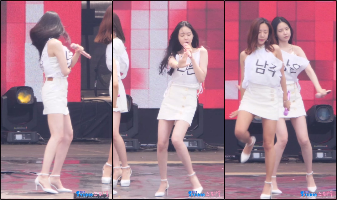 #에이핑크 #손나은 #직캠 %% (EUNG EUNG) 리허설 #Apink #Naeun rehearsal #fancam