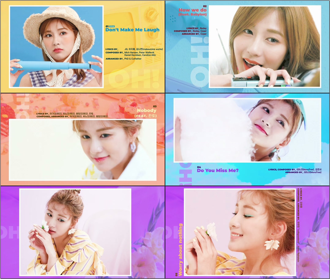 OH HAYOUNG (오하영) 1st Mini Album HIGHLIGHT MEDLEY