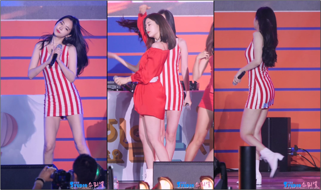 190706 #에이핑크 #손나은 #직캠 '%% 응응 (Eung Eung)' #Apink #Naeun #facnam @ 인제 평화이음 콘서트