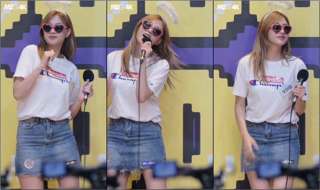 190827 오하영 ( 쿨 - 애상 ) 아이돌라디오 직캠 Fancam