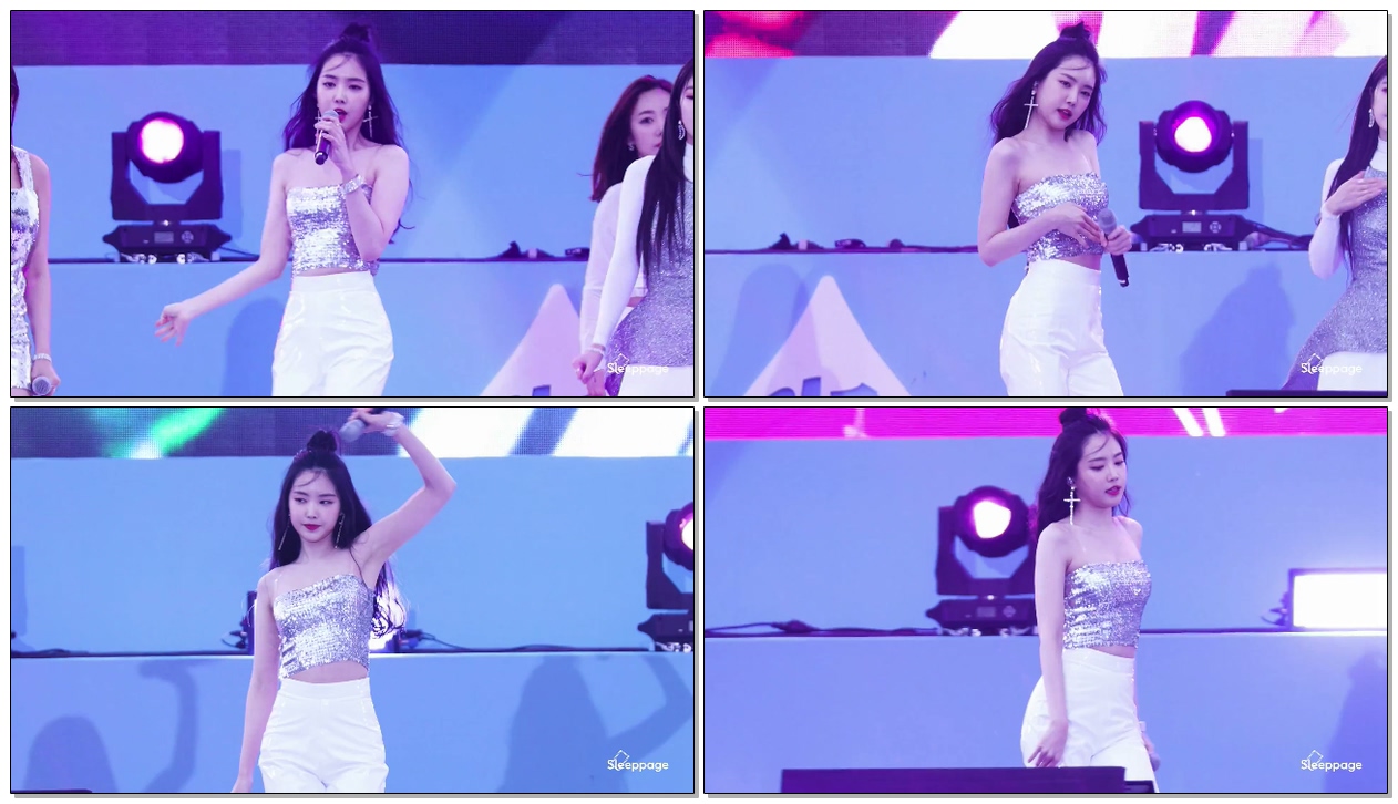 190511 #에이핑크 #APINK 내가 설렐 수 있게 Only One #손나은 #SonNaeun @ 이슬라이브페스티벌
