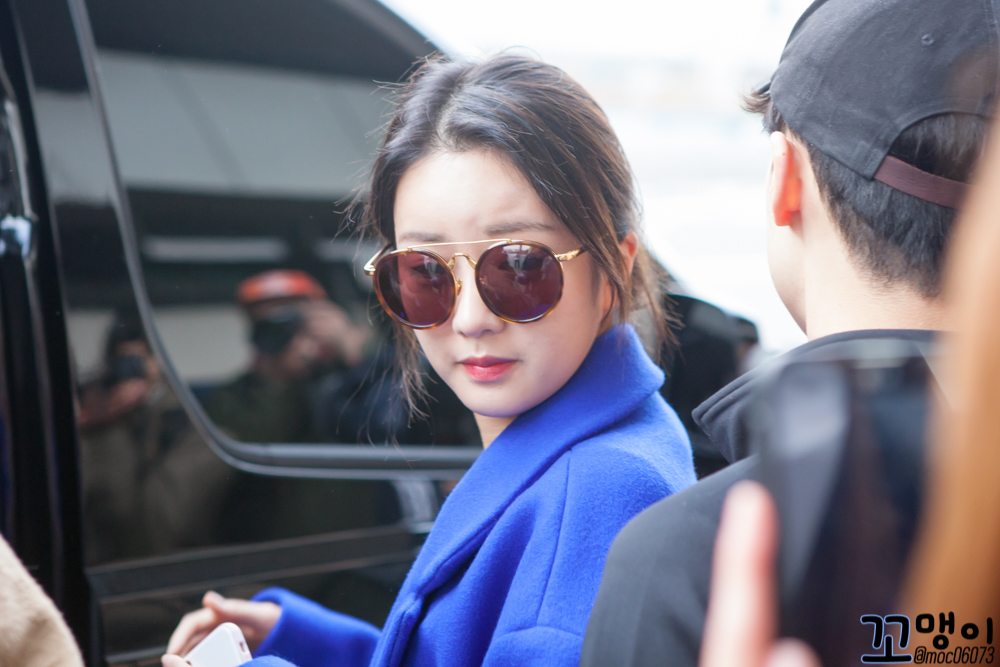 151101 김포공항출국 보미 직찍 By.꼬맹이