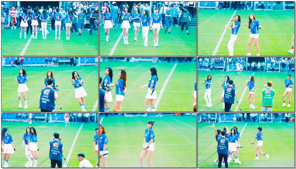 [4k Fancam] 160619 에이핑크(Apink) - Mr. Chu @울산 문수경기장 축구